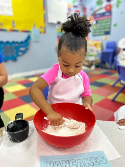 Child at Little Heaven Daycare